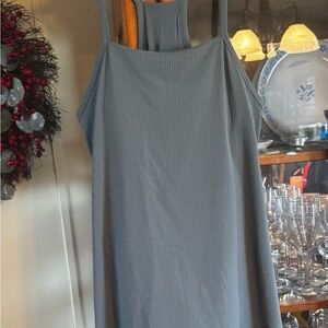 Avia Activewear built in bra athletic Workout Dress with attached shorts Medium